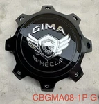 Gima Wheel Center Cap (part: CBGMA08-1P) Gloss Black New. Price: $29.99.