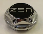 Zen Wheels Chrome Custom Center Caps (1) # 5133-CAP Used. Price: $29.00.