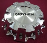 Mayhem Wheels Chrome Custom Center Cap # 813120825F-1 / C108101C02-FN (1) Used. Price: $79.95.