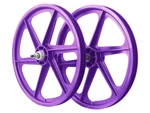Skyway Tuff 6 Spoke S/b Wheel Sets Purple New. Price: $185.68.