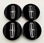Oem Lincoln 2.125" Polished Black Center Cap Set Of 4 AA13-1A096-AA New. Price: $62.99.