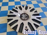 Crave Alloys Wheels # C-252-02 Metal Black & Silver Center Cap 80 (qty. 1) Used. Price: $54.74.