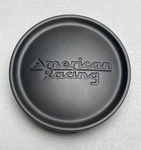*used American Racing AR937 Satin Black Snap Wheel Center Cap 937K74-SB. Price: $9.99.