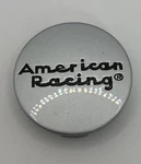 490K57 American Racing Silver Wheel Center Cap Used. Price: $13.47.