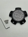 Black Rhino Matte Wheel Center Cap W/screws M-870 PCD:5X127 New. Price: $24.99.