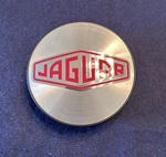 Genuine Jaguar Red Retro Script Center Caps Xj Xk Xf Xe F-type E-pace C2C39745 New. Price: $40.00.