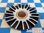Mystikol Wheels 41 Metal Center Cap # C-014 Silver & Black (qty. 1) Used. Price: $64.46.