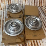 Nos Boxed Gm 4 Chevrolet Corvette Camaro Chevelle Rally Wheel Flat Center Cap New. Price: $300.00.