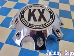 Kx Wheels # CP34-8C Chrome Custom Center Cap 78 (qty. 1) Used. Price: $114.37.