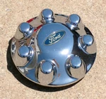 One Genuine Ford F-250 F-150 7700 7-LUG Chrome Center Hubcap 1997 2004 Oem Used. Price: $89.99.