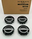 Set Of 4 63MM Nissan Rogue Kicks Frontier Wheel Center Hub Caps Black Gray 2.5'' Remanufactured. Price: $47.85.
