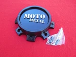 Moto Metal Custom Wheel Center Cap Matte Black MO995-B1 With Bolts Used. Price: $14.99.