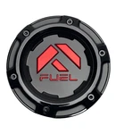 Fuel Gloss Black/red Logo Snap In Wheel Center Cap 1005-49TGBQ New. Price: $59.00.