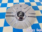Avenger Wheels # C-A6-C New Chrome Custom Center Cap 50 (qty. 1). Price: $99.37.
