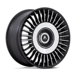 Asanti Black ABL-40 Tiara 20X9 5X108/5X112 45MM Stn Blk W/ Bright Mchnd Fce New. Price: $433.99.