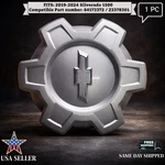 Pc New 2019 - 24 Chevrolet Silverado 1500 Painted Center Cap 84173372. Price: $29.99.