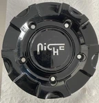 Niche Wheels Gloss Black Custom Hub Center Cap B32760-25BB-M. No Screws Used. Price: $55.99.