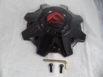Fuel Wheels Gloss Black / Red Custom Center # 1001-83GBQ M-447 (1 Cap) New. Price: $41.00.