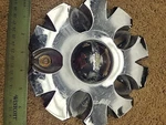 Fusion Chrome Wheel Center Cap LZ034 Used. Price: $29.99.