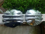 (1 Or 2) Enkei Chrome Center Hubcaps COP72C A124 Used. Price: $149.99.