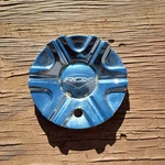 Rox Custom Wheel Center Cap, Chrome, Part Number 138L153 01 Used. Price: $49.95.