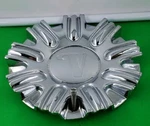 Velocity Center Cap # MCD8132YA02 Chrome Wheels Remanufactured. Price: $100.00.