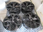 Set Of 4 Audi Oem Genuine 23" Wheels Rims New Gloss Black. Price: $2799.00.