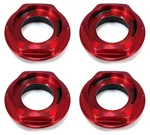 4X New Rotiform Red Hex Screw In Wheel Rim Center Cap 3-1/8" R140 R141 32170-26R. Price: $196.00.
