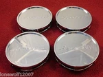 Ferretti Wheels Chrome Custom Center Caps Set Of 4 # C151-3 Used. Price: $124.95.