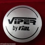 Viper By Rial Silver Custom Wheel Center Cap #N23(1) Used. Price: $34.20.