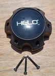 Helo Custom Wheel Center Cap, Gloss Black, Part Number S057L145 01 Used. Price: $17.95.