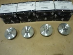 Maserati 4200,GRANTURISMO,QUATTROPORTE- Wheel Caps Set Silver-grey-p/n 82336806 New. Price: $162.50.