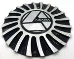 C245L.174A-MB Azara Black / Silver Wheel Center Cap Used. Price: $89.94.