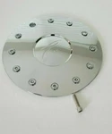 New Platinum Shield By Ultra Chrome Wheel Rim Center Cap 89-9215 61002285F-1. Price: $17.99.