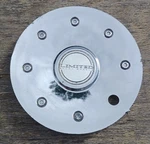 Limited Wheels Custom Center Cap, Part Number CT-105 02, Broken Bolt Hole Used. Price: $39.95.