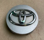 Toyota Oem Center Cap Chrome On Silver Used. Price: $10.95.