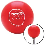 White Determined Red Knob W/ M16X1.5 Insert Shifter Auto Manual Custom New. Price: $89.95.