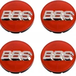 Bbs HW58071062.4 70MM Red/silver 3D Floating Center Caps (set Of 4) New. Price: $280.95.
