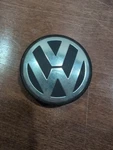 *vw 22* Volkswagon Black And Chrome Center Wheel Cap # 3B7 601 171 Used. Price: $13.00.