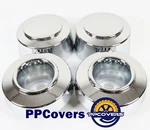 Set Fit For 1999-2004 F350 F-350 1-TON Dually Front & Rear Wheel Center Hub Caps New. Price: $118.95.