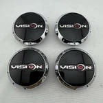 Set Of Vision Wheels Center Caps Hub Covers C-46GB-MB C425-V S1209-23 Used. Price: $69.99.