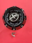 Xf Off-road Gloss Black Wheel Center Cap C-969-2 With Screws New. Price: $50.00.