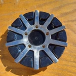 Status Alloy Wheels Custom Center Cap, Blue Sparkle, P/n C201601CAP-S827 Used. Price: $74.95.