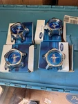 Nos Set 1967 Ford Mustang Gta Styled Steel Wheel Center Hub Caps C7ZZ-1130-A New. Price: $299.00.