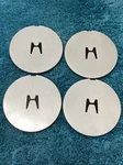 Honda Civic,accord 06-15 Center Cap 44742-SM4-A330 Repainted Silver 6-3/4 4PCS Used. Price: $90.00.