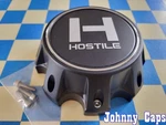 Hostile Wheels # HC-8003SB Custom New Satin Black Center Cap 94 (qty. 1). Price: $119.71.