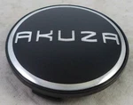 Akuza Wheels Flat Black Custom Center Caps # PCW3B-60G / LG1009-13 Used. Price: $29.95.