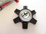 Xf Off-road Black Custom Wheel Center Cap # 0294-6H Used. Price: $99.99.