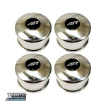 4 X American Racing Center Cap 5.15'' Stainless Short New "ar" Logo 1515091SS. Price: $248.00.