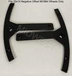 New Moto Metal Gloss Black MO984 22X14 - Wheel Rim Inserts With Screws. Price: $24.50.